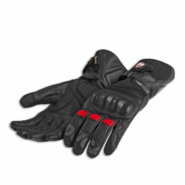 Handschuhe aus Leder und Stoff-Strada C5